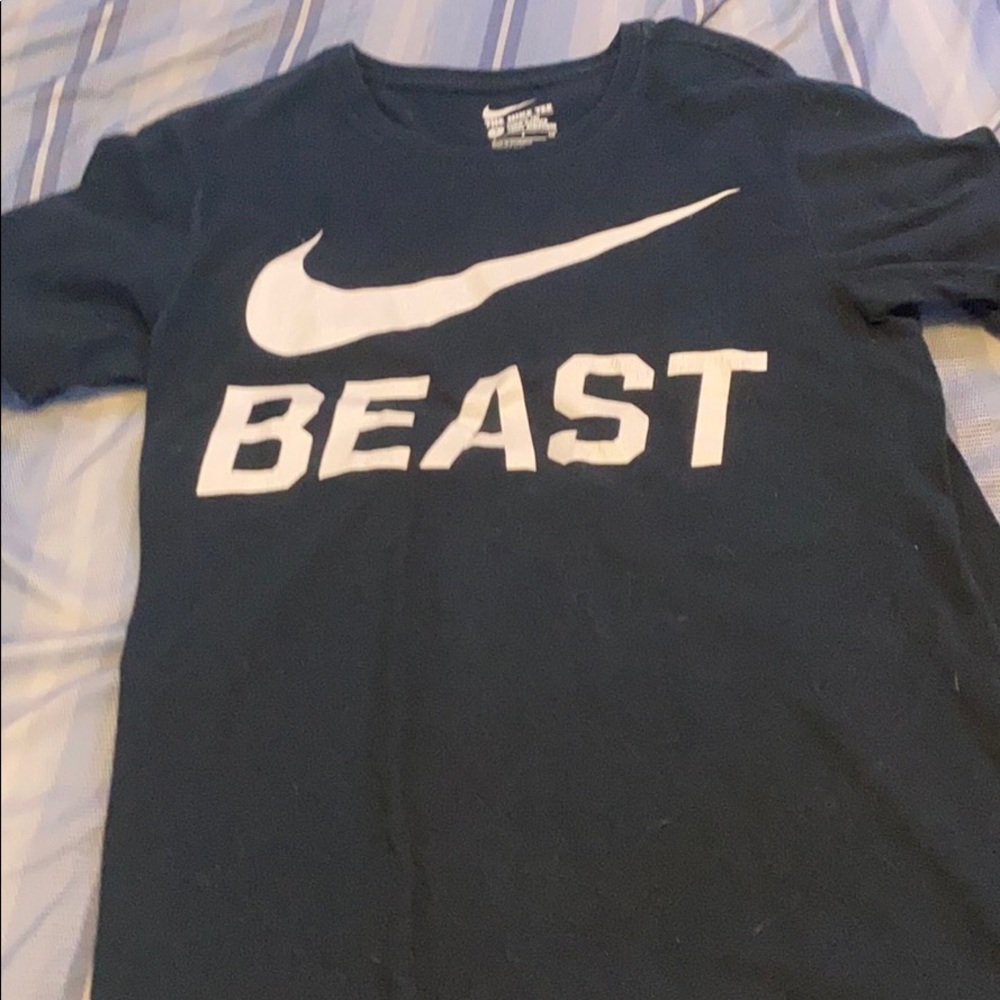 Black “BEAST” nike tee